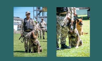 F. Varela – El Suboficial Godoy y su perro Barón se retiraron del Servicio Penitenciario
